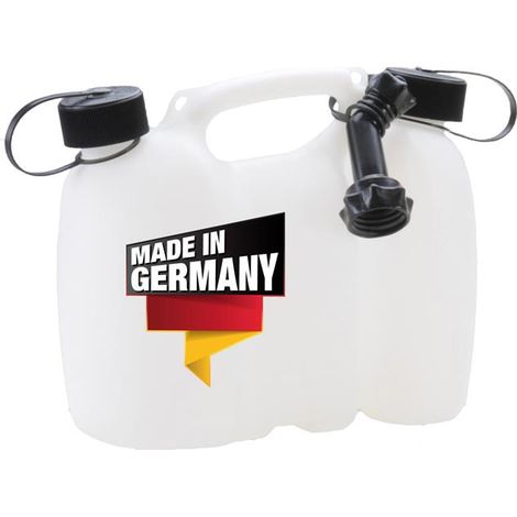 Bidone doppio per carburante PROFI 3+1,5l naturale HDPE L308xP145xH254mm