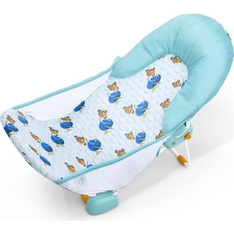 DISNEY BABY - NEMO - Sdraietta da bagno per neonati pieghevole blu