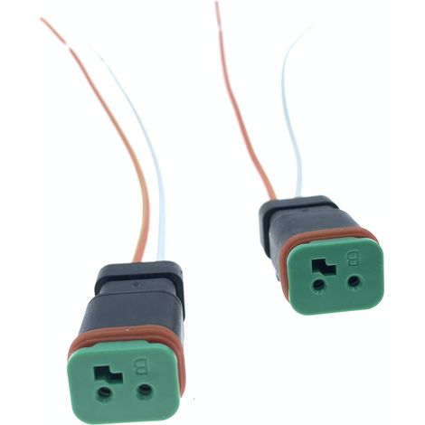 Dech DT04-2P DT06-2S-E005 2-pin automotive connector, off-road headlight solenoid valve plug (1/5)
