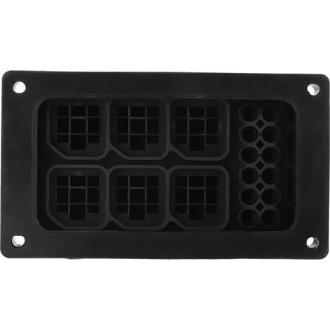 Boîte à relais étanche 24V 6 relais 5 broches + 6 porte-fusibles ATC ATO à lames pour voiture bateau marine (1/5)