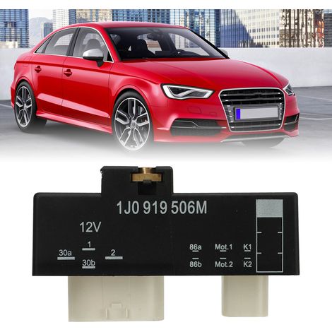 Relais für Kühlmittelgebläse-Steuermodul, für VW Skoda Polo Bora Golf AUDI A3 S3 (1/5)