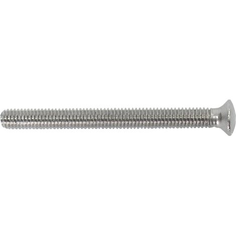 Vis de robinet d'évier en inox m6x70