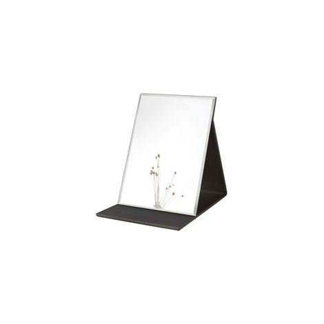 Grand miroir de maquillage portable super HD avec plusieurs angles de positionnement, mains libres/portable/pliable, 25,4 cm x 17,8 cm (1/4)