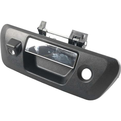 Poignée de coffre verrouillable avec caméra pour Nissan Navara noire (1/5)