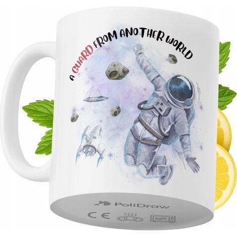 Mug humoristique pour un gardien, avec un texte amusant et un design graphique original. Idéal pour les anniversaires, les fêtes et les jours fériés. Mug premium pour toutes les occasions spéciales, à (1/5)