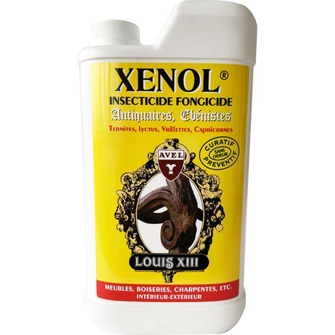 Insecticide & fongicide pour bois 1L Xenol Avel (1/2)
