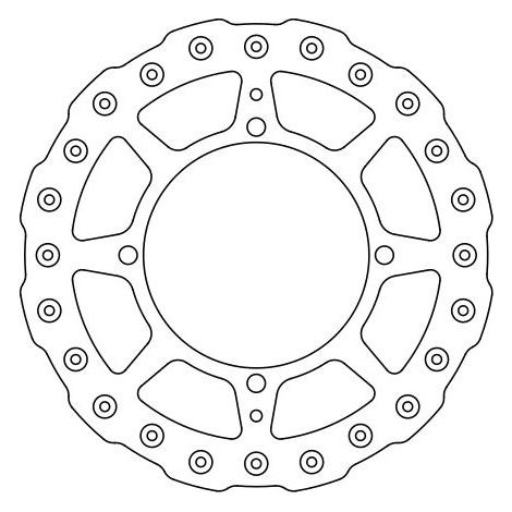 Disque de frein fixe