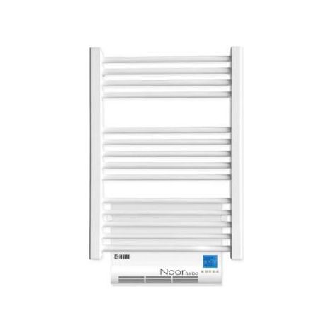 Radiador Secatoallas Eléctrico con Termoventilador NOOR TURBO (500W+1000W) - Blanco (1/4)