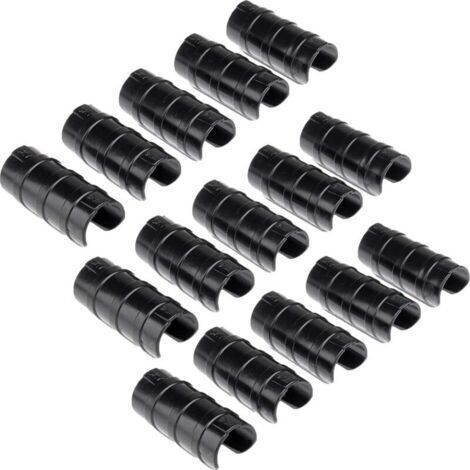 15 pièces 32mm/1.26 "jardin bâtiments Tube Clip serre cadre tuyau Tube Film Clip pour serre bannière cadre abris (1/4)