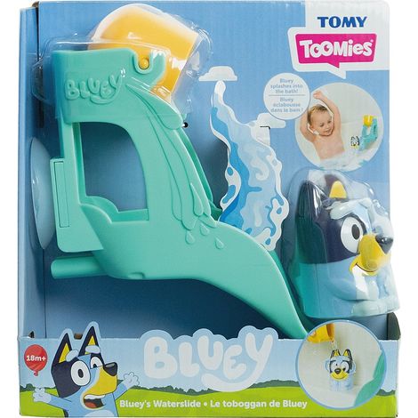 Jouet de bain TOMY Bluey Toboggan d'eau E73693 18+ mois turquoise/jaune