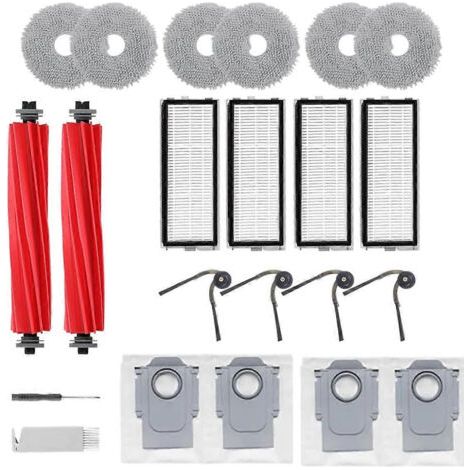 Kit d'accessoires pour aspirateurs robots Roborock QV 35A/QV 35S, QR 598/QR 798 - Pièces de rechange