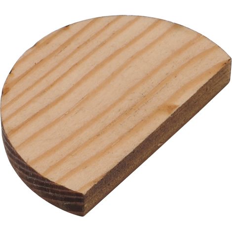 WINKHAUS Service Holzstopfen, Überschlag 18 mm, Stärke 5 mm, Holzart: Kiefer