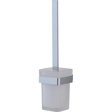 emco loft Toilettenbürstengarnitur, Wandmodell, satiniertes