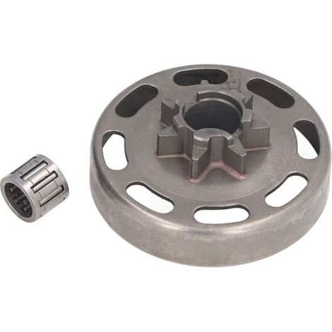 Pignon de Tambour d'embrayage, Kit de Roulement de Pignon de Tambour d'embrayage à 7 Dents pour Tronçonneuse Husqvarna 340 345 350 351 353 440E 450E (1/5)