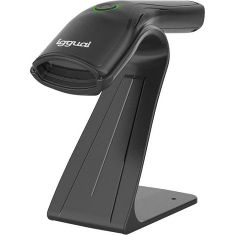 iggual L2DUSB-B-AX Lector de códigos de barras 1D 2D 640x480 CMOS USB con cable IP52 Negro (1/2)