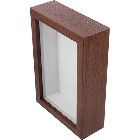 Cadre photo ombré en bois, boîte de rangement haute définition, cadre pour fleurs séchées suspendues (1/5)
