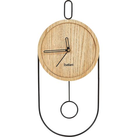 Wanduhr SIERRE 20 cm Hellbraun