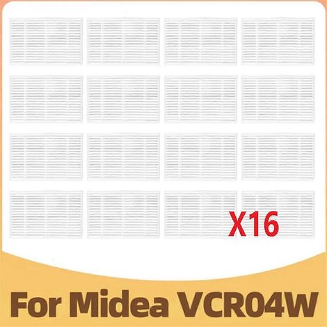 16 Stück waschbare HEPA-Filter-Ersatzteile für VCR04W (1/5)