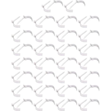 60 pièces de support serrage en acier inoxydable 25 mm diamètre (a1908491ea3e7cf2f1eb24022a062487)