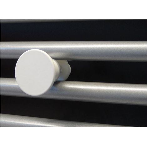 Porte-serviette pour radiateur SDB OEG blanc, rond