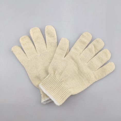 Gant anti-chaleur, résistants à la chaleur Mitaines,four, cheminée, résistant à la chaleur jusqu'à 300°C, taille universelle, beige(2 PCS) (1/5)