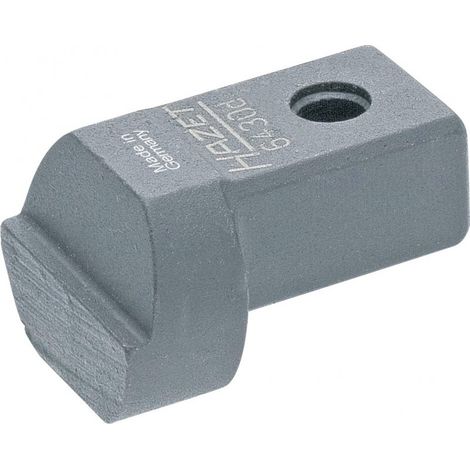 Hazet 6430C Atadura masculino para soldadura/cuadrado femenino 9 x 12 mm longitud 25 mm