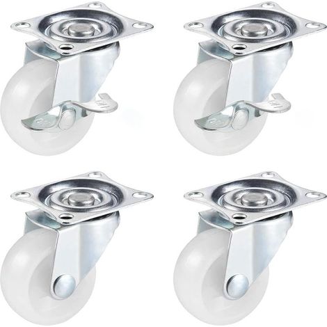 Roulettes Pivotantes pour Meubles Lourds 4 PCS Roulettes pour Meubles 40MM Roulette Charge Lourde Mini Roulettes Pivotantes (1/5)