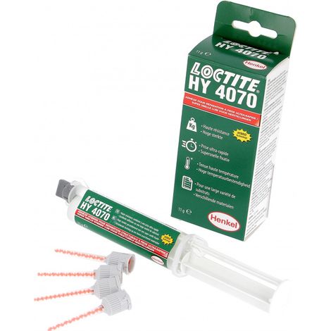 Loctite – Colle multi-usage adhésif réparation 11g – Seringue avec 1 poussoir et 4 buses – Pour bois dur et teck