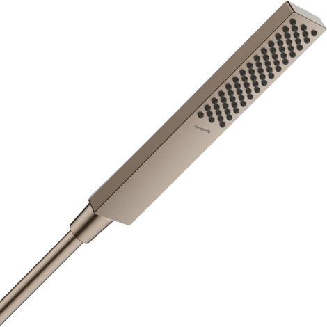 Hansgrohe Pulsify E - Alcachofa de ducha, EcoSmart+, bronce cepillado 24321140 (1/5)