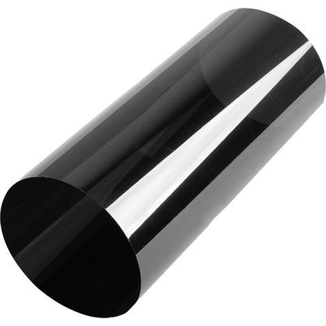 Film pare-soleil translucide noir pour vitres de voiture, protection UV, isolation thermique, autocollant solaire, 50 cm x 2 m (1/5)