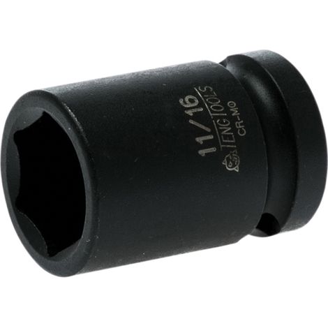 Teng Impact Socket 11/16In 1/2In Drive
