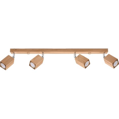 KEKE 4 oak ceiling lamp (1/5)