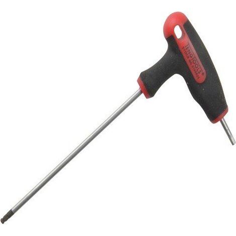 Teng 510503 Cle male 6 pans a poignee en T 3 mm