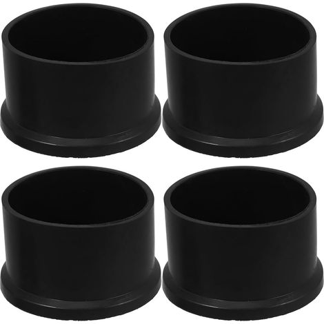 Embouts en Caoutchouc Ronds Antidérapants et Étanches Lot de 4 Protection de Sol Maison Bureau pour Pieds de Meubles et Tabourets (1/5)