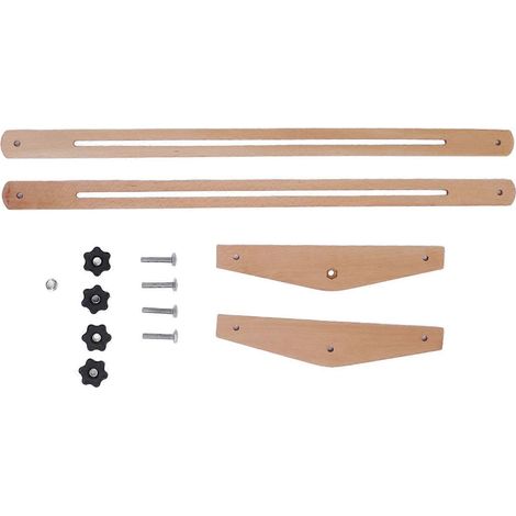 Gabarit de mesure pour marches d'escalier en bois, modèle long, échelle de 0° à 270°, angle de mesure (1/4)