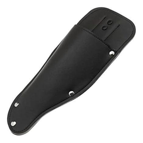 CSPARKV 14x6.5cm The Lord of the Tools Sécateur de Jardin Gaine Étui de Protection Sécateur de Jardin Étui en Cuir PU Housse de Protection Fourreau pour Outils de Jardinage Pince Ciseaux Noir (1/5)