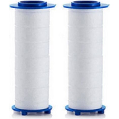 Lot de 2 filtres de douche en coton PP pour pommeau de douche à hélice haute pression KAKOO-Ywey (1/5)