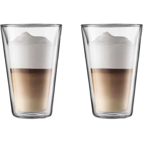 Bodum Set de Vasos Transparentes 0,4 L Doble Pared (1/3)