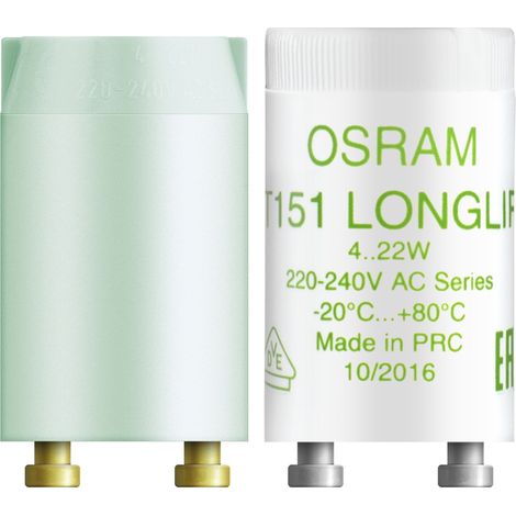 Osram Blister Starter Verre 22 W Blanc Lot de 2 (1/2)