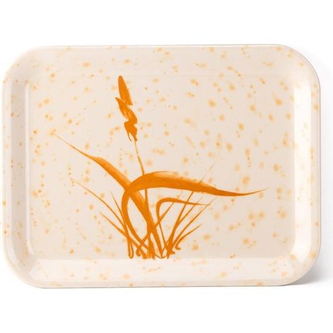 Plateau en plastique, plateau alimentaire, pain, vert, rectangulaire, rangement, fournitures de cuisine, service hôtelier (1/5)