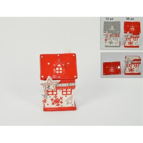 Barattolo contenitore natalizio decorazione di natale per casa o regalo (1/5)