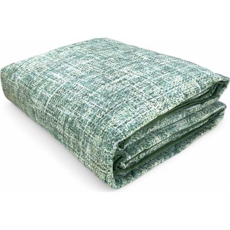 Kot Coco Green Light Quilt - Couette Printemps Eté - 100 % Coton - Hypoallergénique - Fabriqué en Italie Cm. 170x270