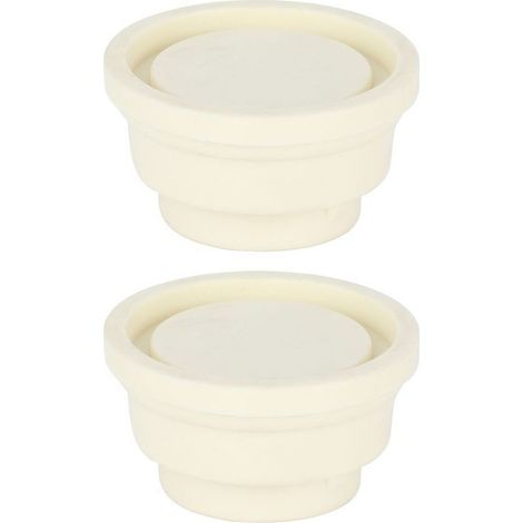 2-teiliges Gummipuffer-Set für Schwimmbadleitern – Sicherheitsbügel – Ersatz-Schwimmbadleiterpuffer-Set