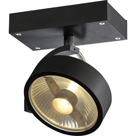 SLV KALU 1 Deckenlampe schwenkbar schwarz modernes Design (1/4)