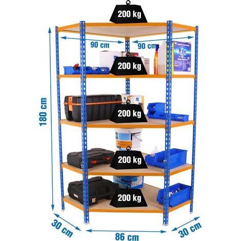 Simonrack Maderclick Eckregal 5/300