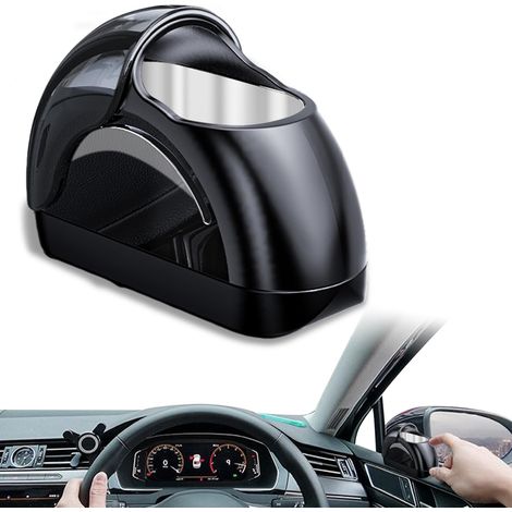 Cendrier de voiture avec couvercle - Cendrier automobile portable pour portières de voitures récentes, pour stocker les mégots et assurer une utilisation propre