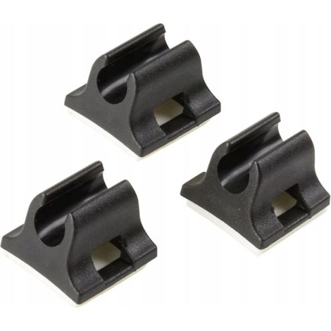Juego de 3 soportes para armazón de chasis M-Wave Cable Fix 370295 (1/2)