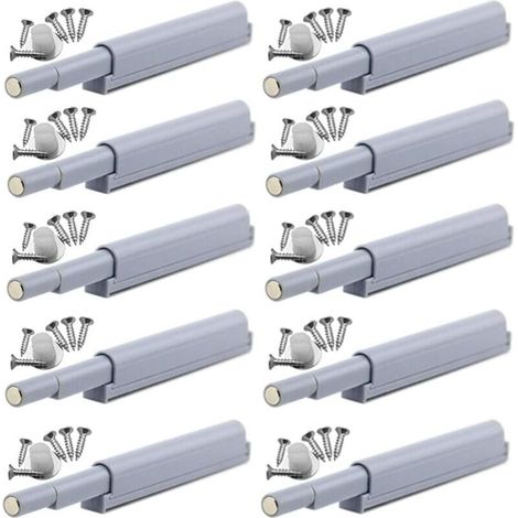 Chiusure magnetiche Push-Open Chiusure magnetiche Push-Open aprono e chiudono la porta con una semplice spinta (10 pezzi),