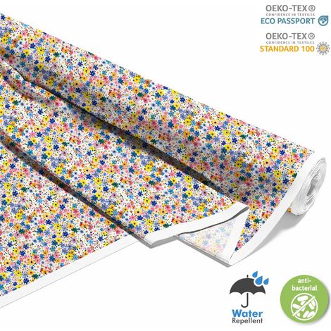 TESSUTI DECORATIVI PER ESTERNI OXFORD - Motivo Fiori I DX5243 (1/5)