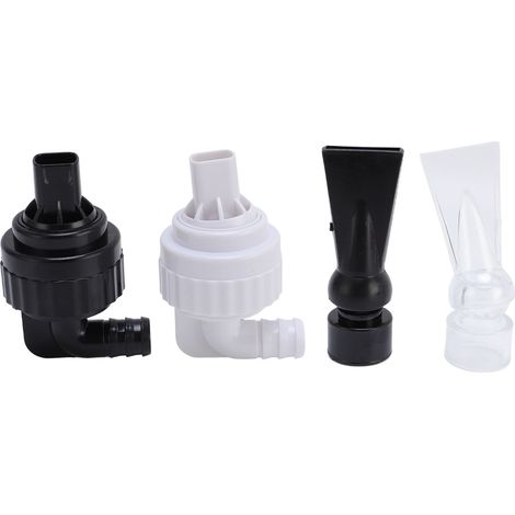 Bec de pompe pour aquarium Universel Rotatif 360° Anti-siphon en plastique robuste pour contrôle efficace du débit d'eau (1/4)